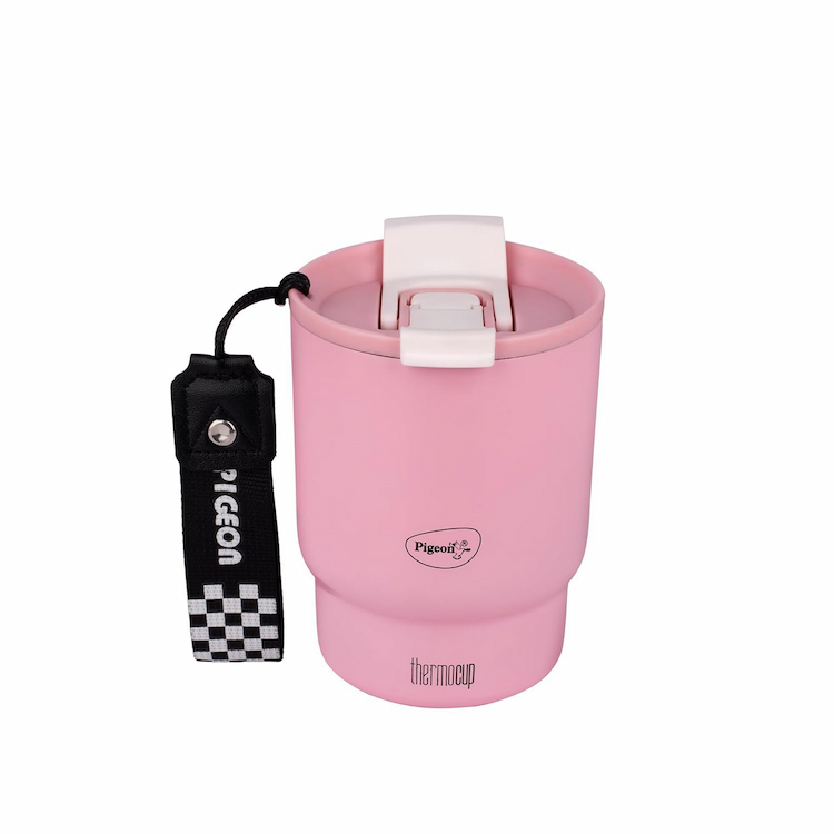 Pigeon Vacuum Thermo Cup 350ml Pink