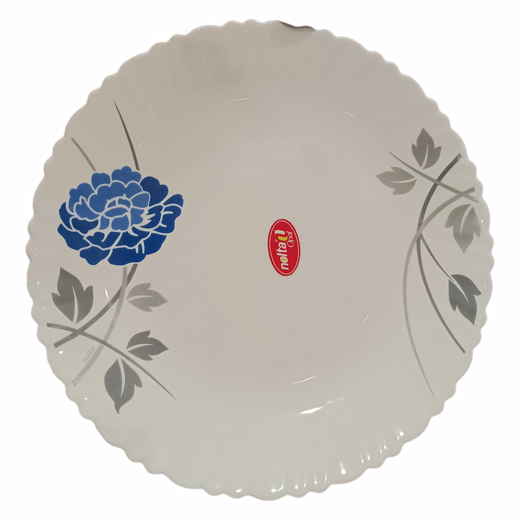 Nolta Full Plate Deco Blue Rose27cm