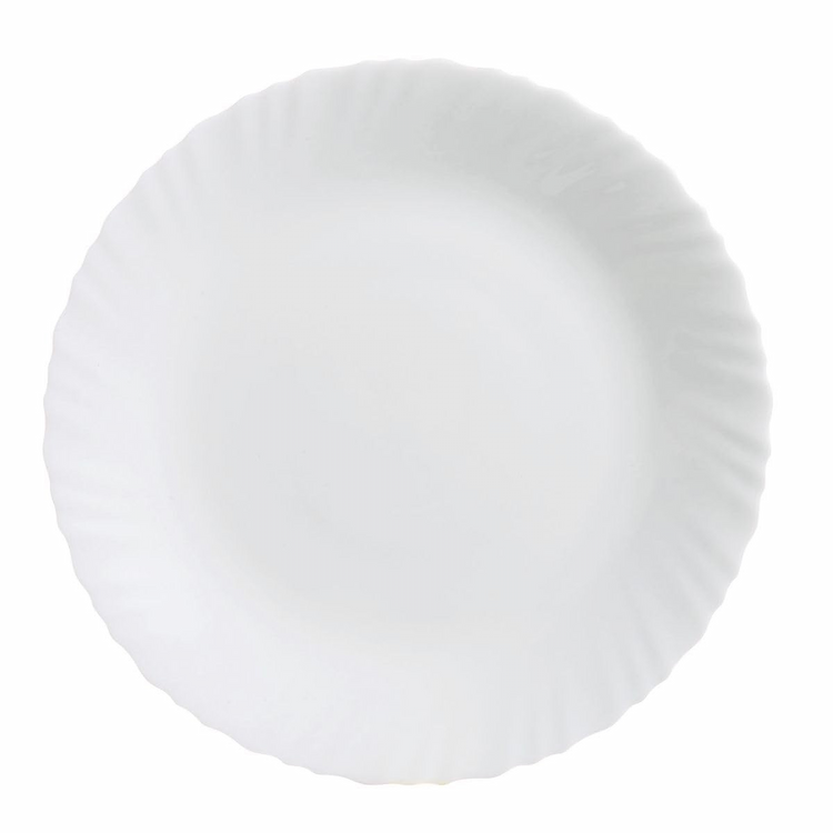 Luminarc Dinner Plate White Feston 25cm