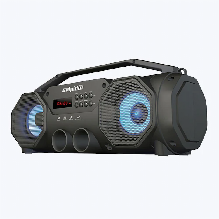 Salpido G4 20 W Bluetooth Party Speaker with TWS and RGB Lights (Black)