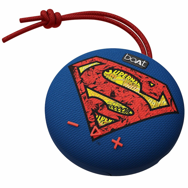 Boat Stone 190 Superman DC Edition 5W Bluetooth Speaker With Upto 4 Hours Playtime (Krypton Blue)
