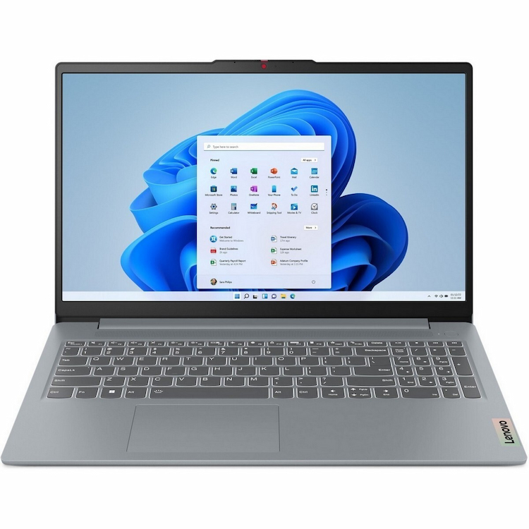 Lenovo IdeaPad Slim 3 Laptop Ryzen 3-7320U (8 GB/ 512 GB/AMD Radeon Graphics/ Windows 11 Home) FHD Display (MS Office 2021,15.6 inch,Arctic Grey)