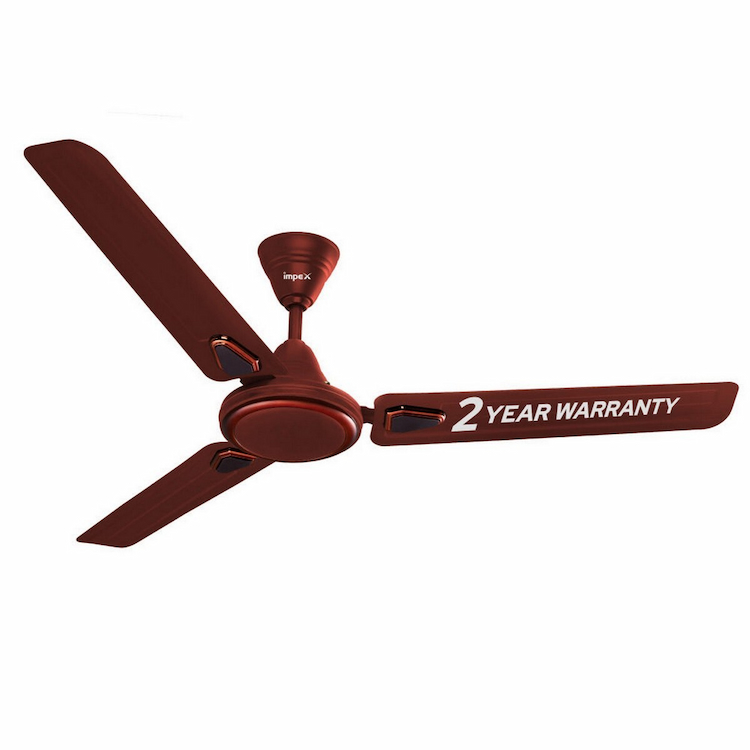 Impex Ceiling Fan Whizstar Deco Cherry Brown 1200mm