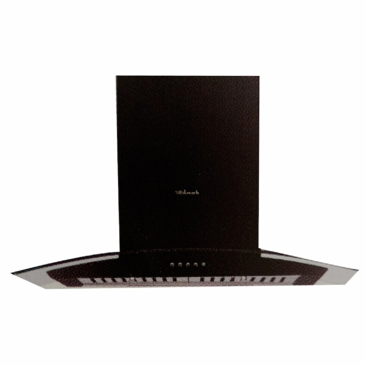 Sleek Nero Riv 60 Black PB Suction 1000 m3/hr Chimney