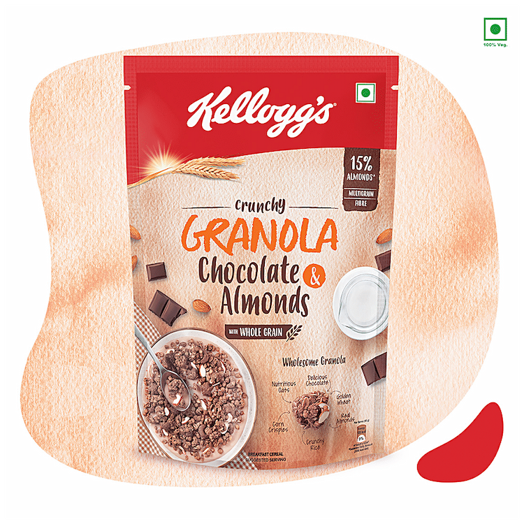 Kelloggs Crunchy Granola Chocolate & Almonds 450 g