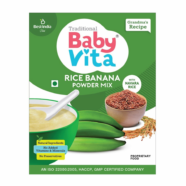 Babyvita Rice Banana 300gm Pouch