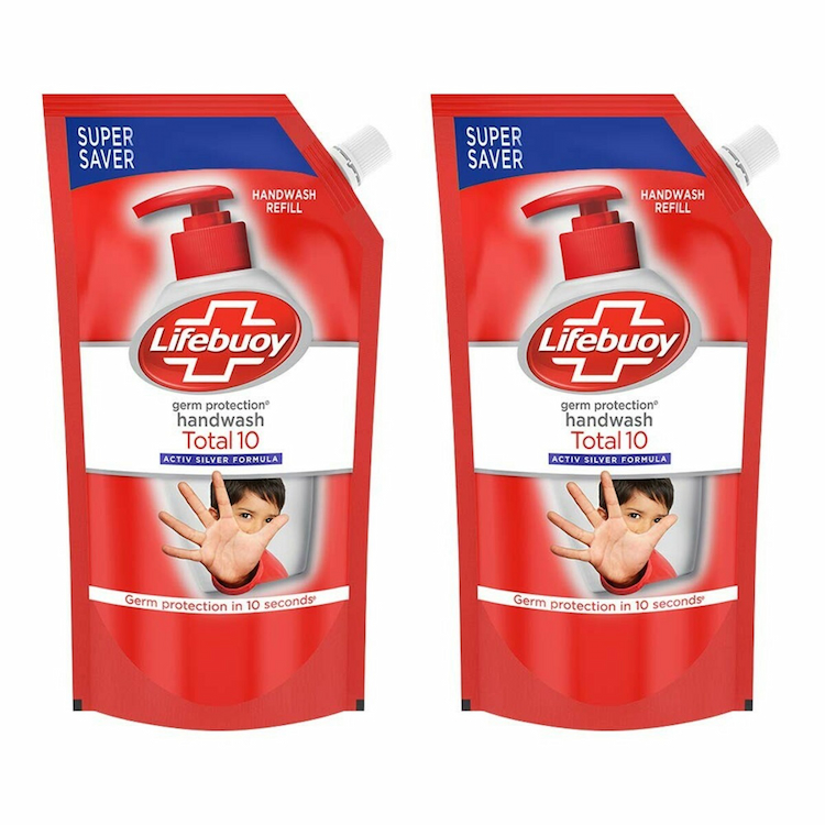 Lifebuoy Hand Wash Total 10 675Ml 1+1