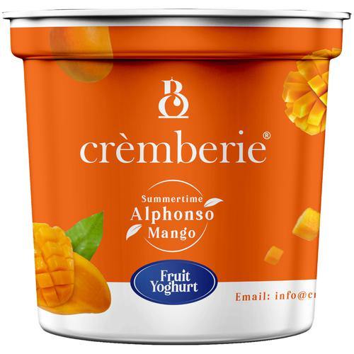 Cremberie Flavoured Yoghurt Alphonso Mango 90g