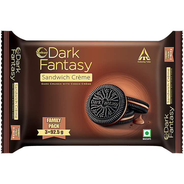 Sunfeast Dark Fantasy Choco Cream Cookies 249G