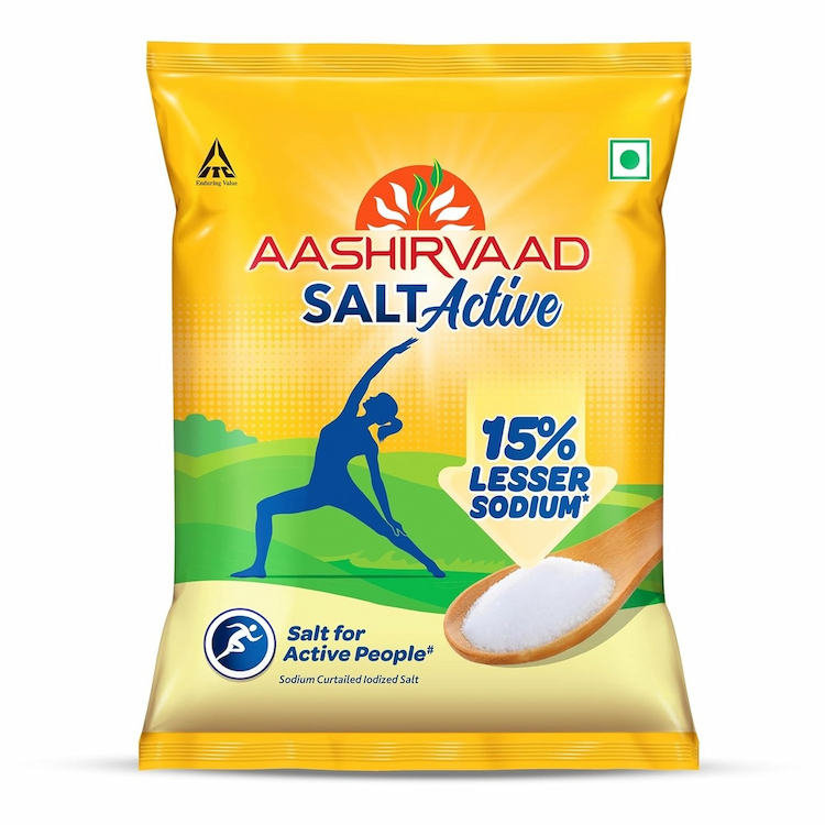 Aashirvaad Low Sodium Salt 1Kg