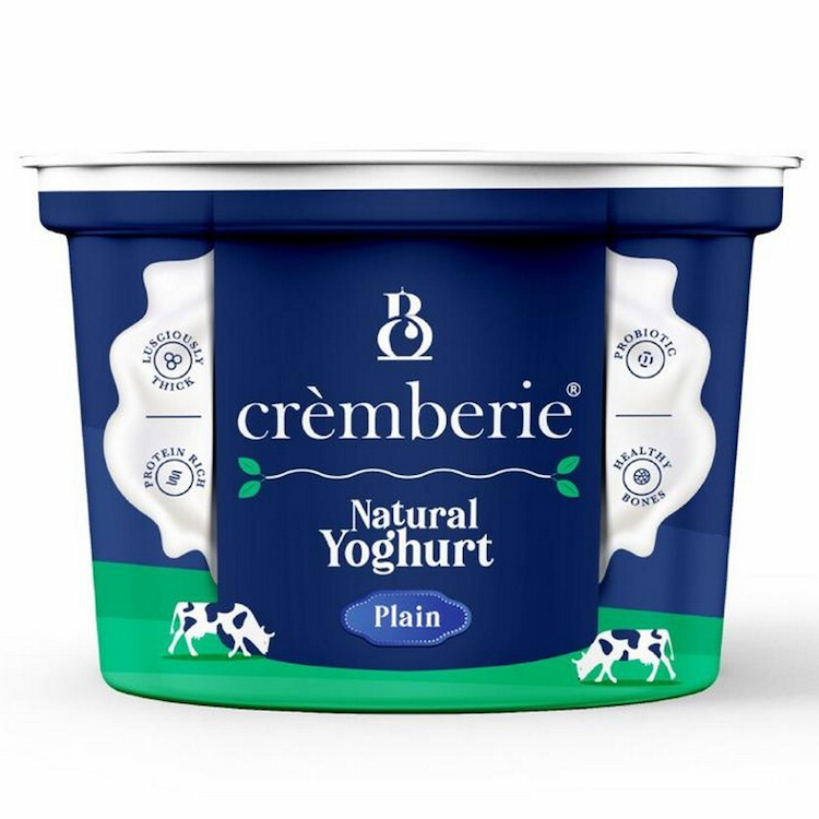 Cremberie Plain Natural Yoghurt 80gm