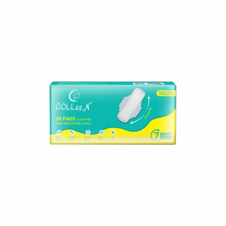 Colleen Ultra Thin Sanitary Napkin Breathable Xl 30'S