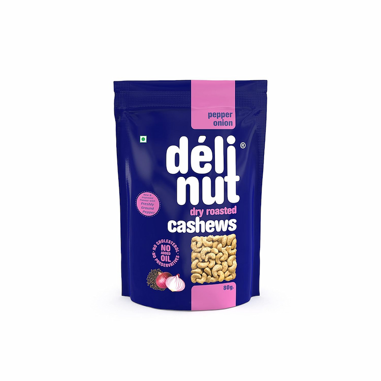 Delinut Cashew Pepper Onion 80G