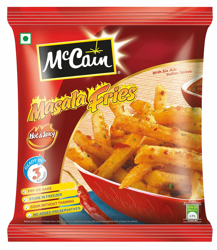 McCain Masala French Fries 375g