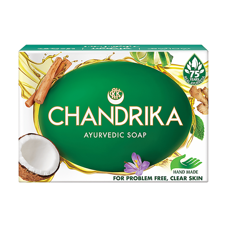 Chandrika Soap Ayurvedic 75g