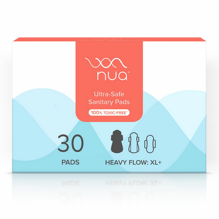 Nua Ultra-Safe Sanitary Pads Xl+ 30'S