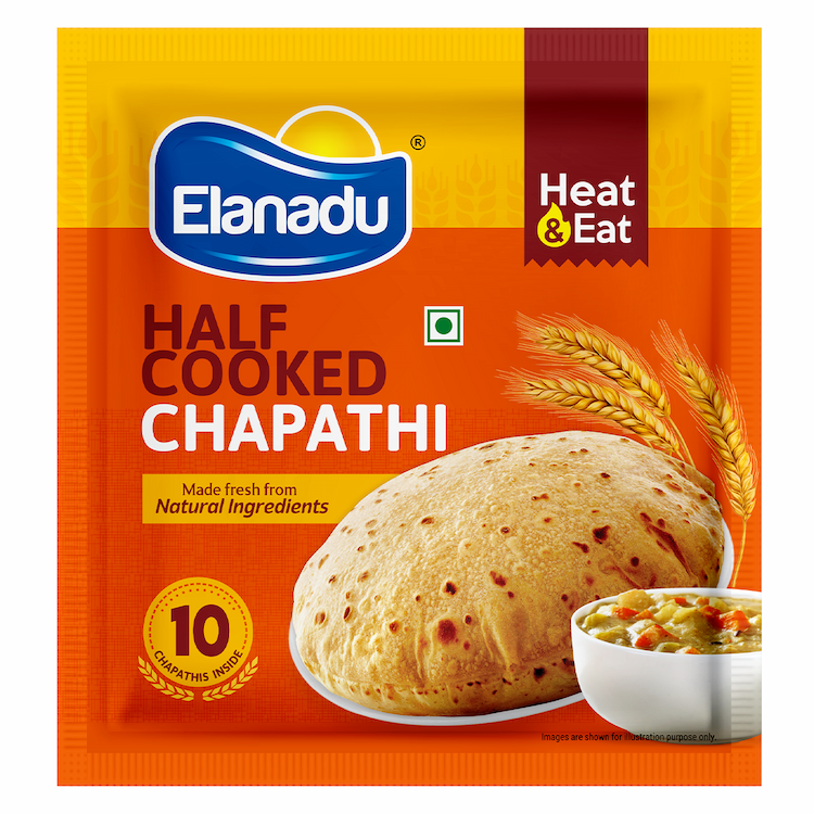 Elanadu Half Cooked Chapati 10s