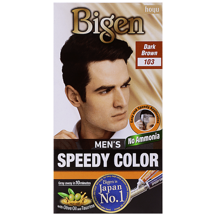 Bigen Hair Color MenS Speedy Dark Brown 103