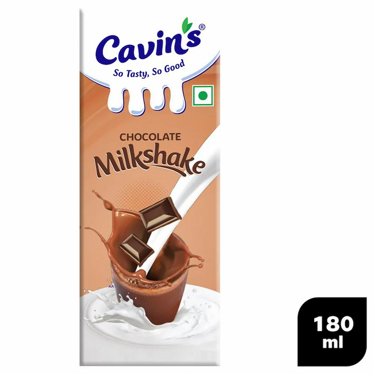 Cavins Chocolate Milk Shake 180Ml