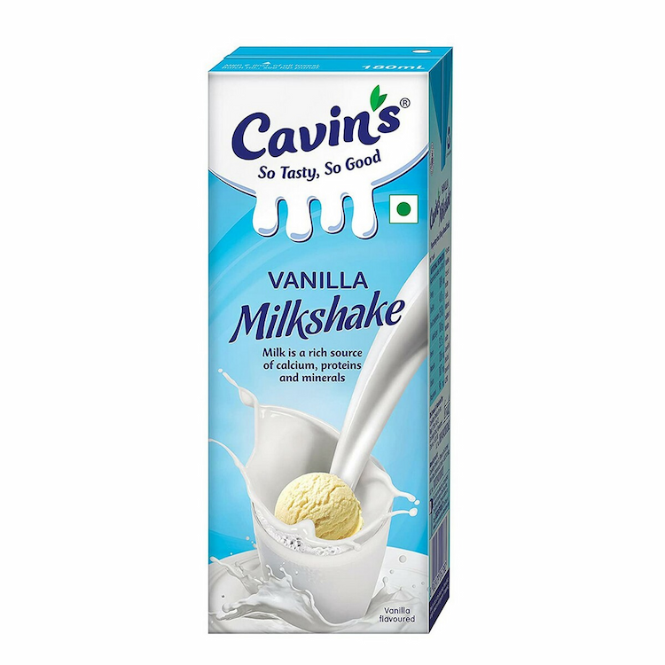 Cavins Vanilla Milk Shake 180Ml