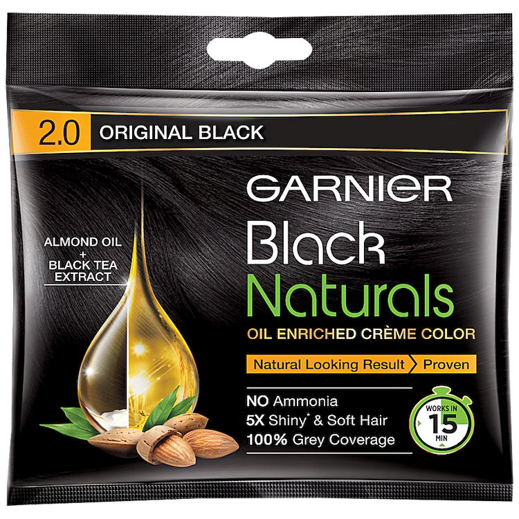 Garnier Hair Color Black Naturals Original Black 20g