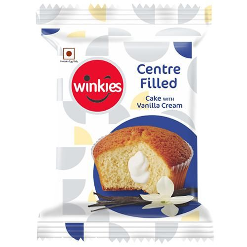 Winkies Centre Filled Cake - Chocolate with Vanilla Cream, 30g