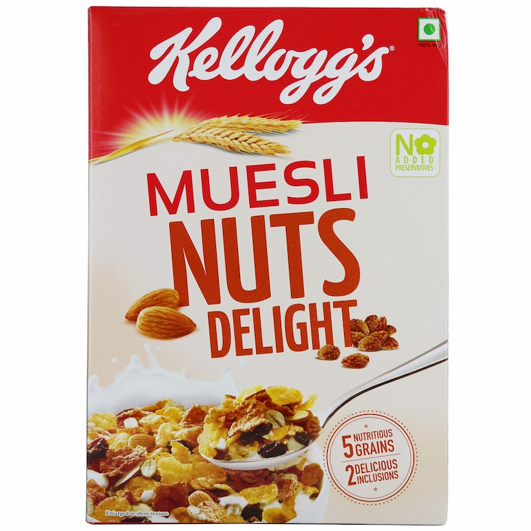 Kelloggs Muesli Nuts Delight 500g