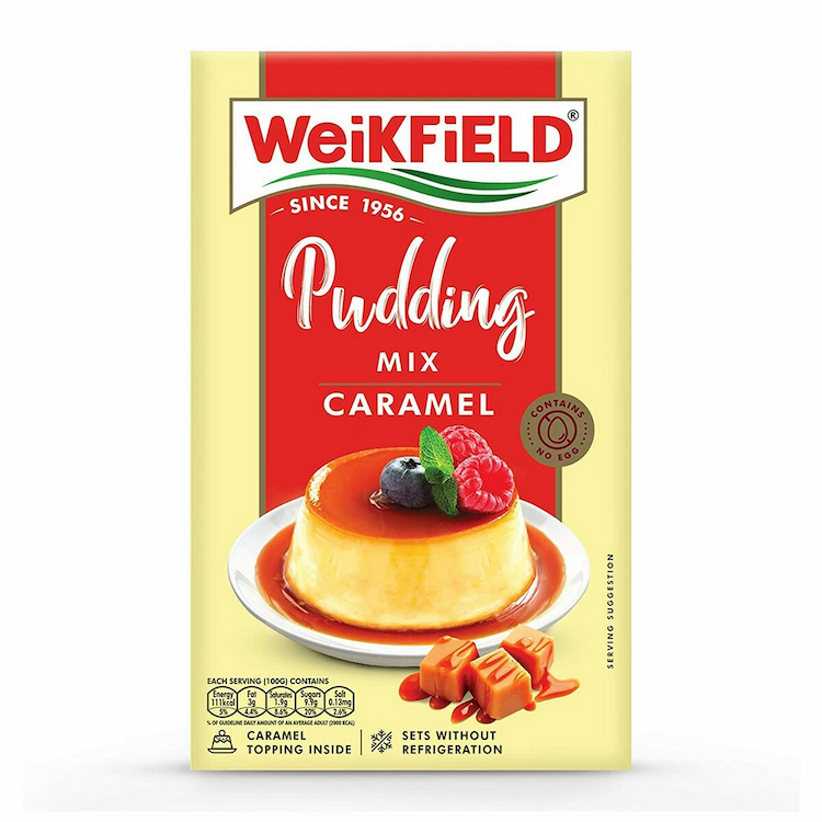 W/Field Caramel Pudding Mix 65g