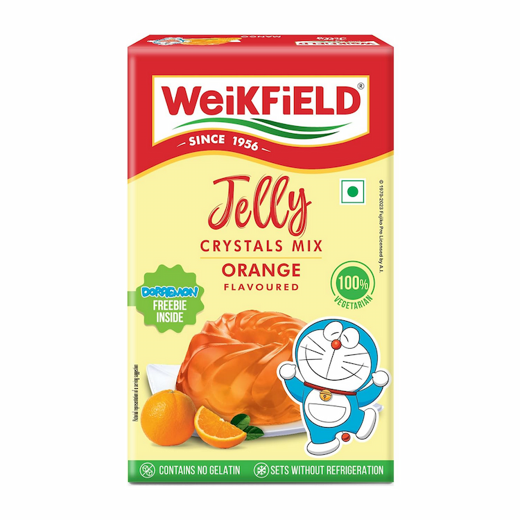 Weikfield Jelly Crystals Orange 90G