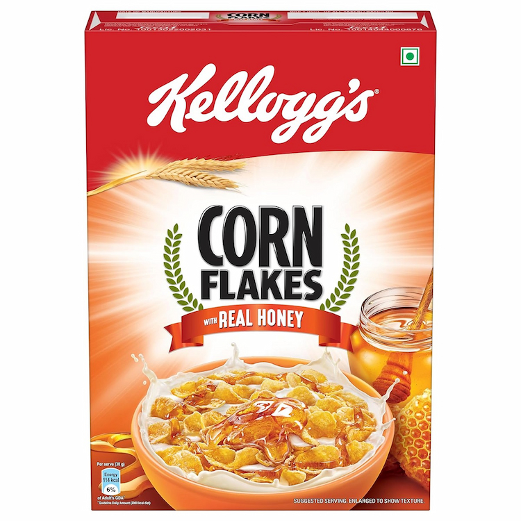 Kelloggs Corn Flakes Real Honey 300g