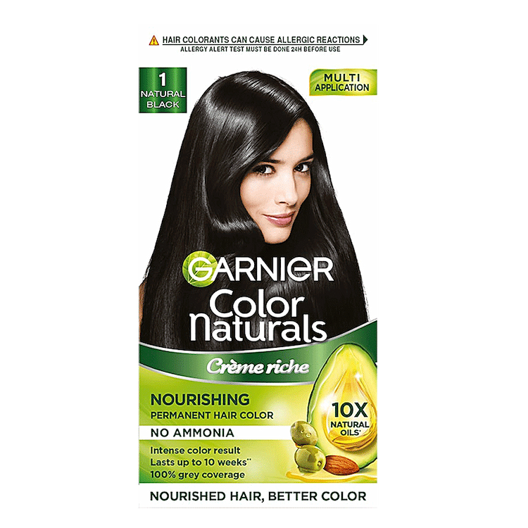 Garnier Color Naturals Hair Colour Black 70ml