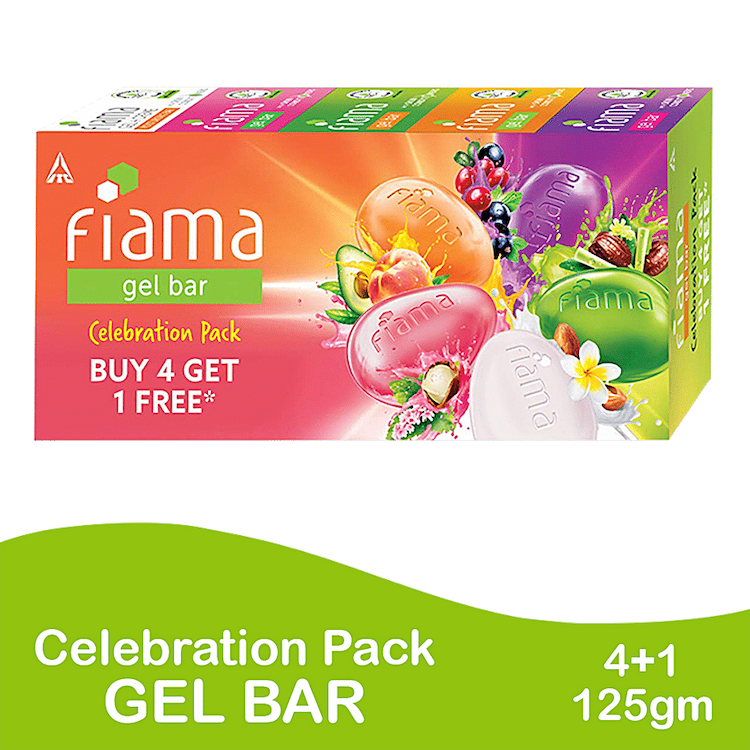 Fiama Di Wills Soap Assorted 125g 4 + 1 Free