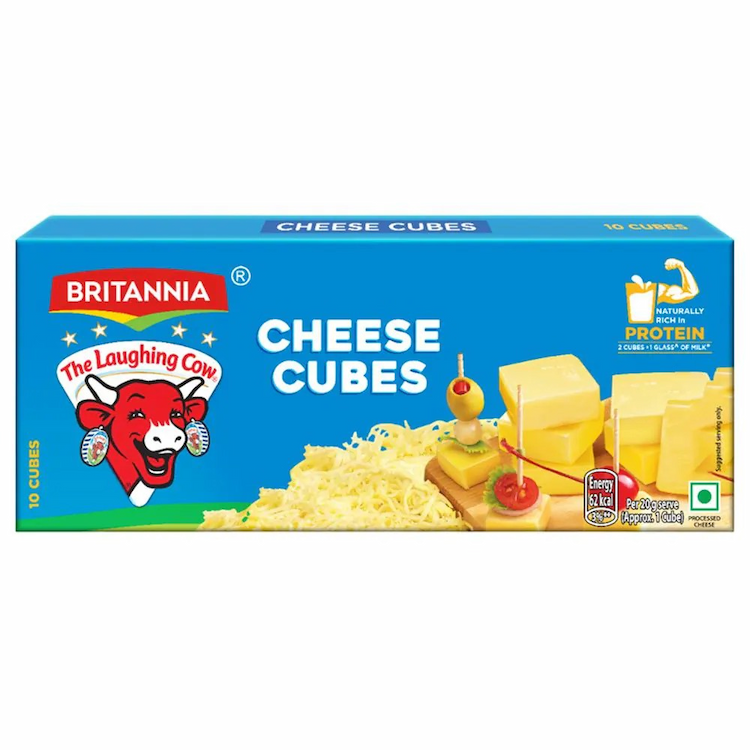 Britannia Cheese Cubes Plain 200g