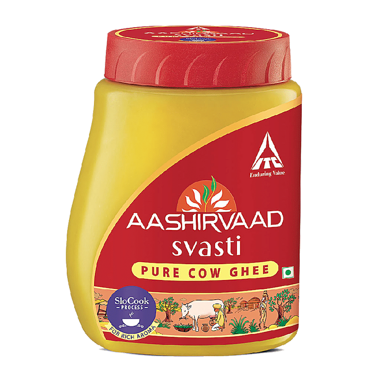 Aashirvaad Svasti Pure Cow Ghee 200ml