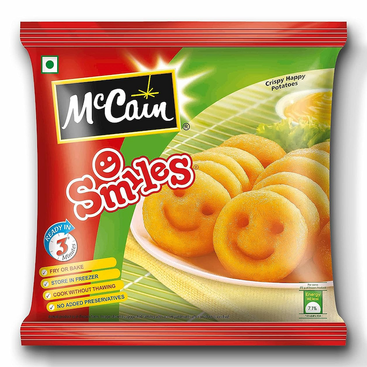 McCain Smiles Fries 415g