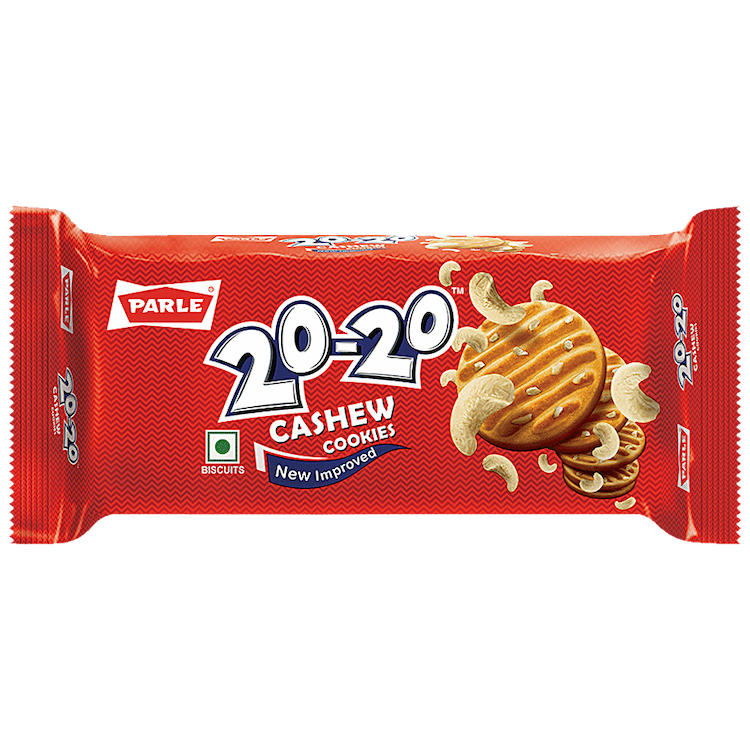 Parle 20-20 Cashew Cookies 200g