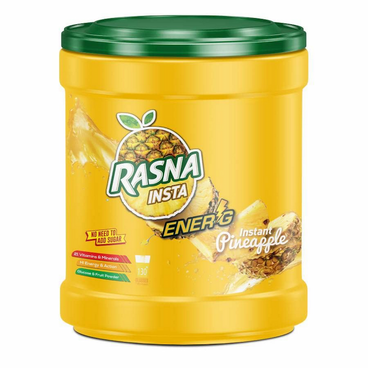 Rasna Pineapple Fruit Plus 2.5kg