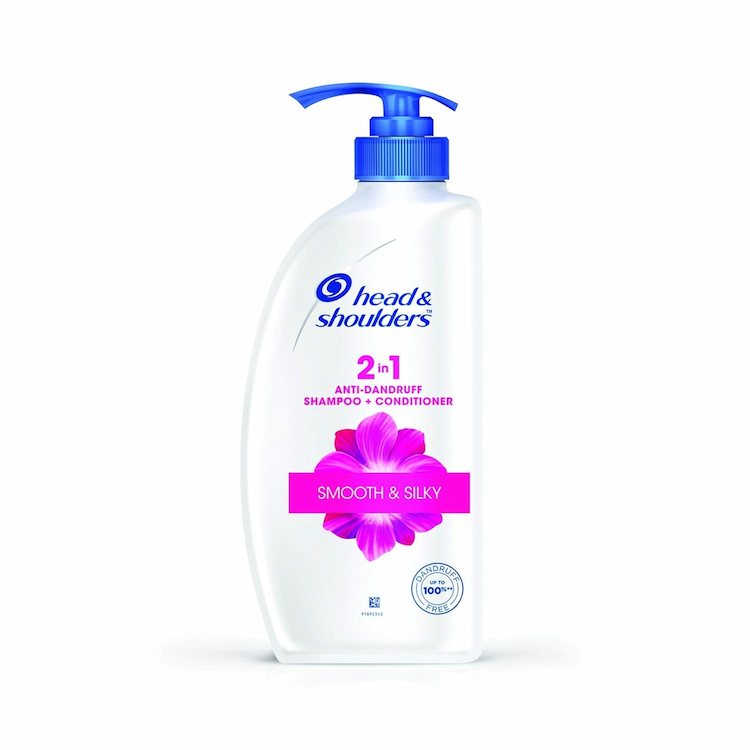 Head & Shoulders Shampoo 2 In 1 Smooth & Silky 650Ml