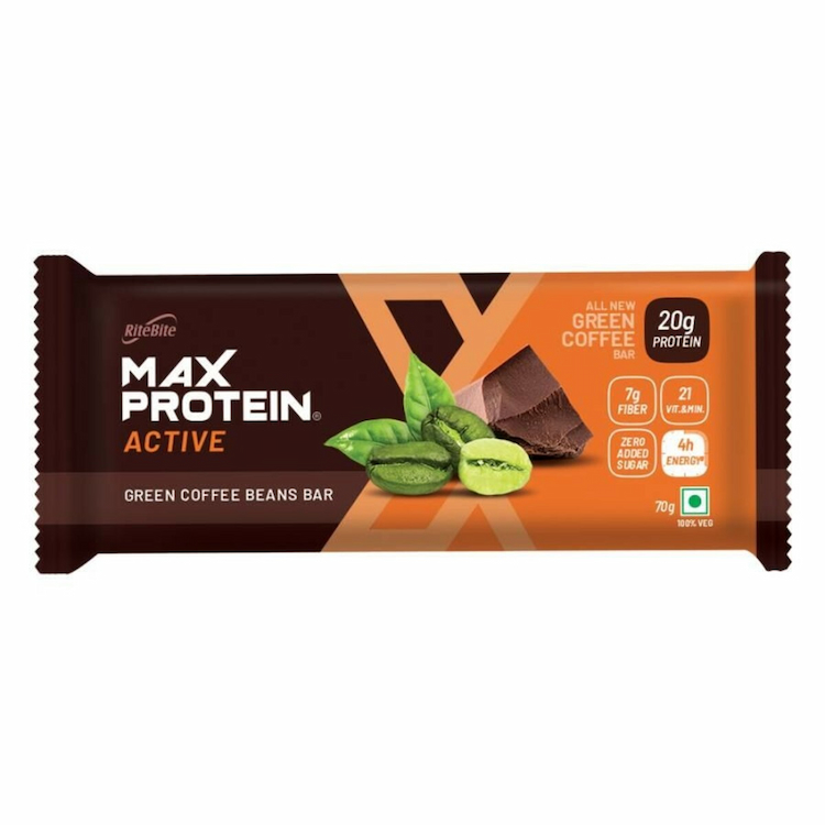 Rite Bite Max Protein Green Coffee 70G