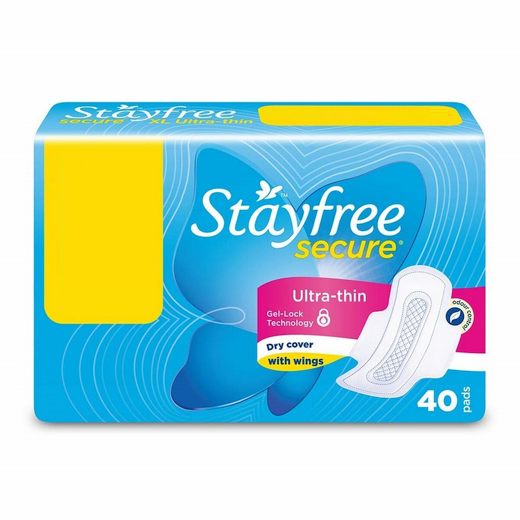 Stayfree Secure Sanitary Pad Ultra 40s