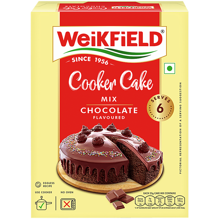 Weikfield Cooker Cake Mix Chocolate 150g