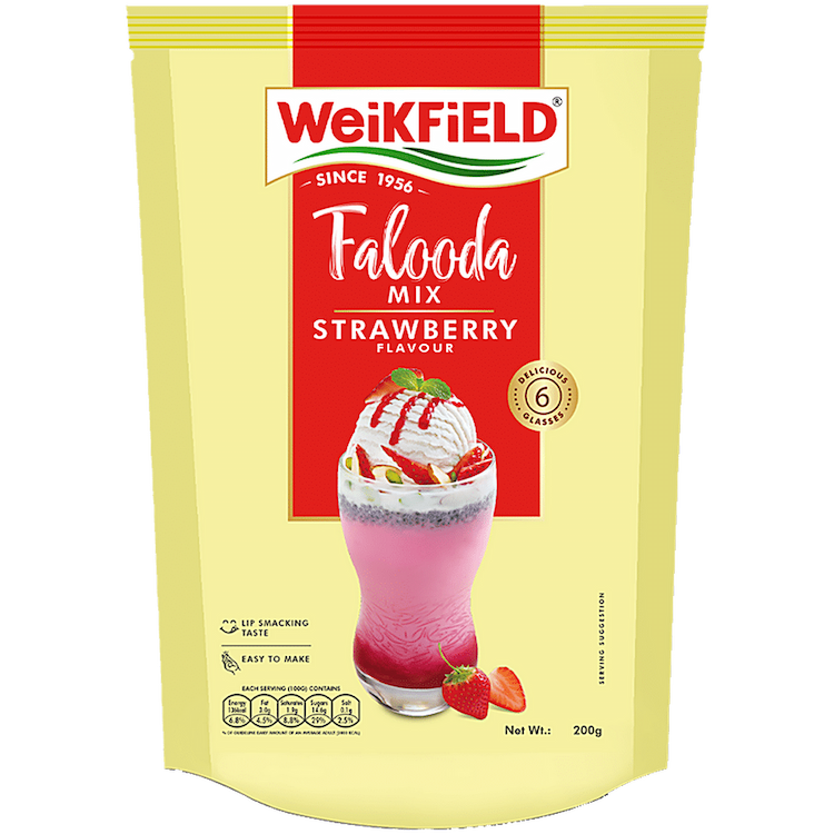 Weikfield Falooda Mix Strawberry 200gm