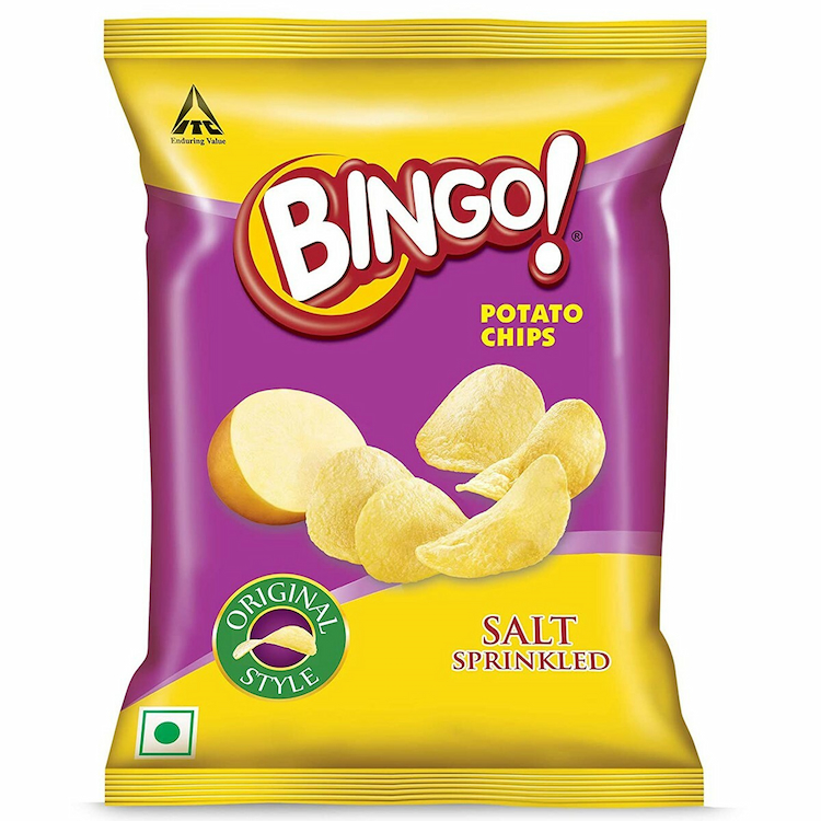 Bingo Flat Cut Original Salt 90G