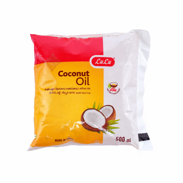 Lulu Coconut Oil 500ml Pouch