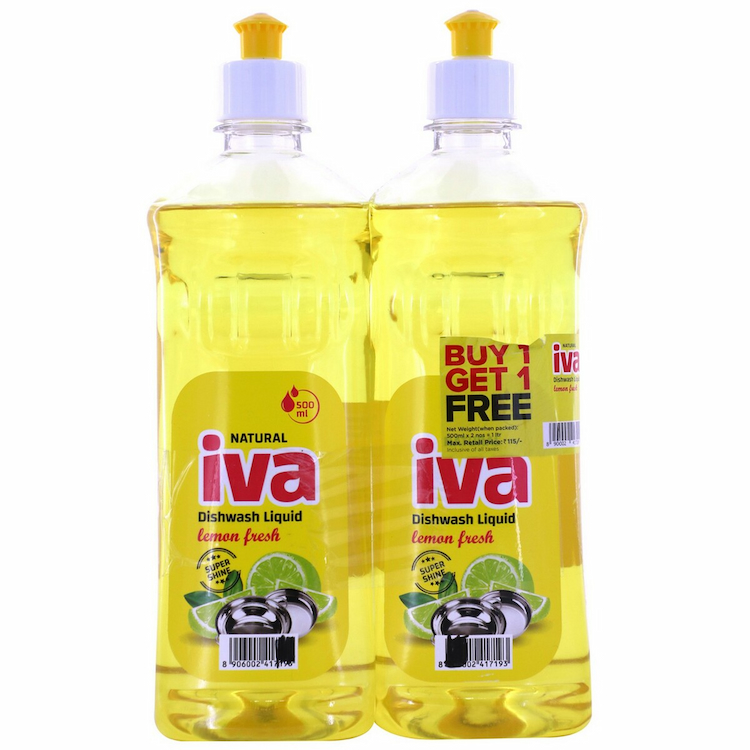 Iva Dish Wash Liquid 500Ml +Offer