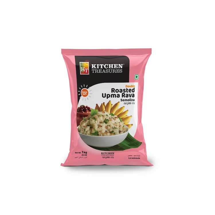 Kitchen Treasures Double Roasted Upma Rava 1kg