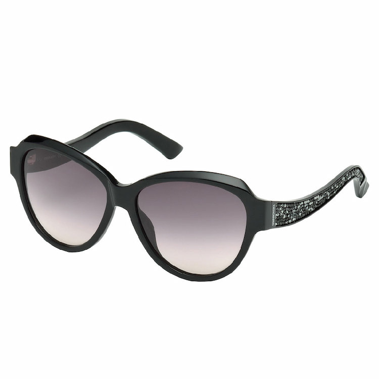 Swarovski Sunglass 011101B Oval Shy.Black