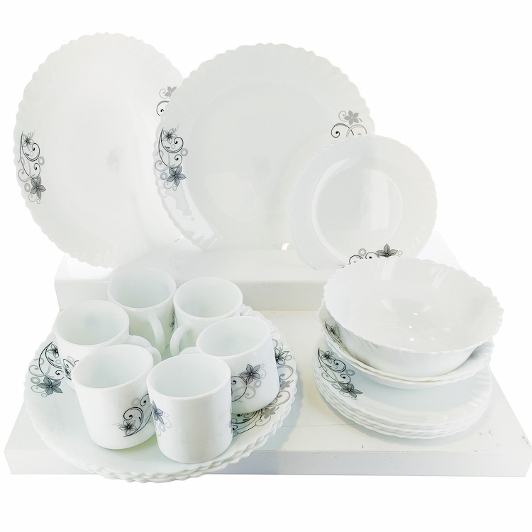 Cello Dinner Set Imperial Deco 21Pc With Cup