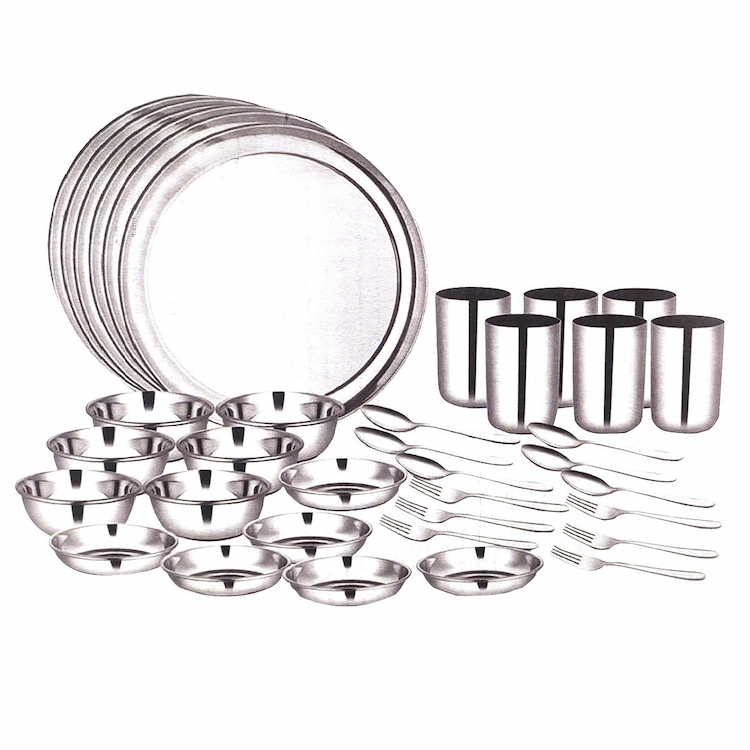 Pinnacle Dinner Set Steel 30Pc