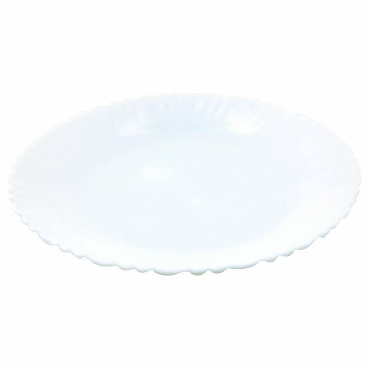 Cello Dazzle White Plate 10inch